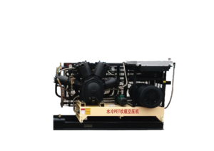High pressure piston air compressor